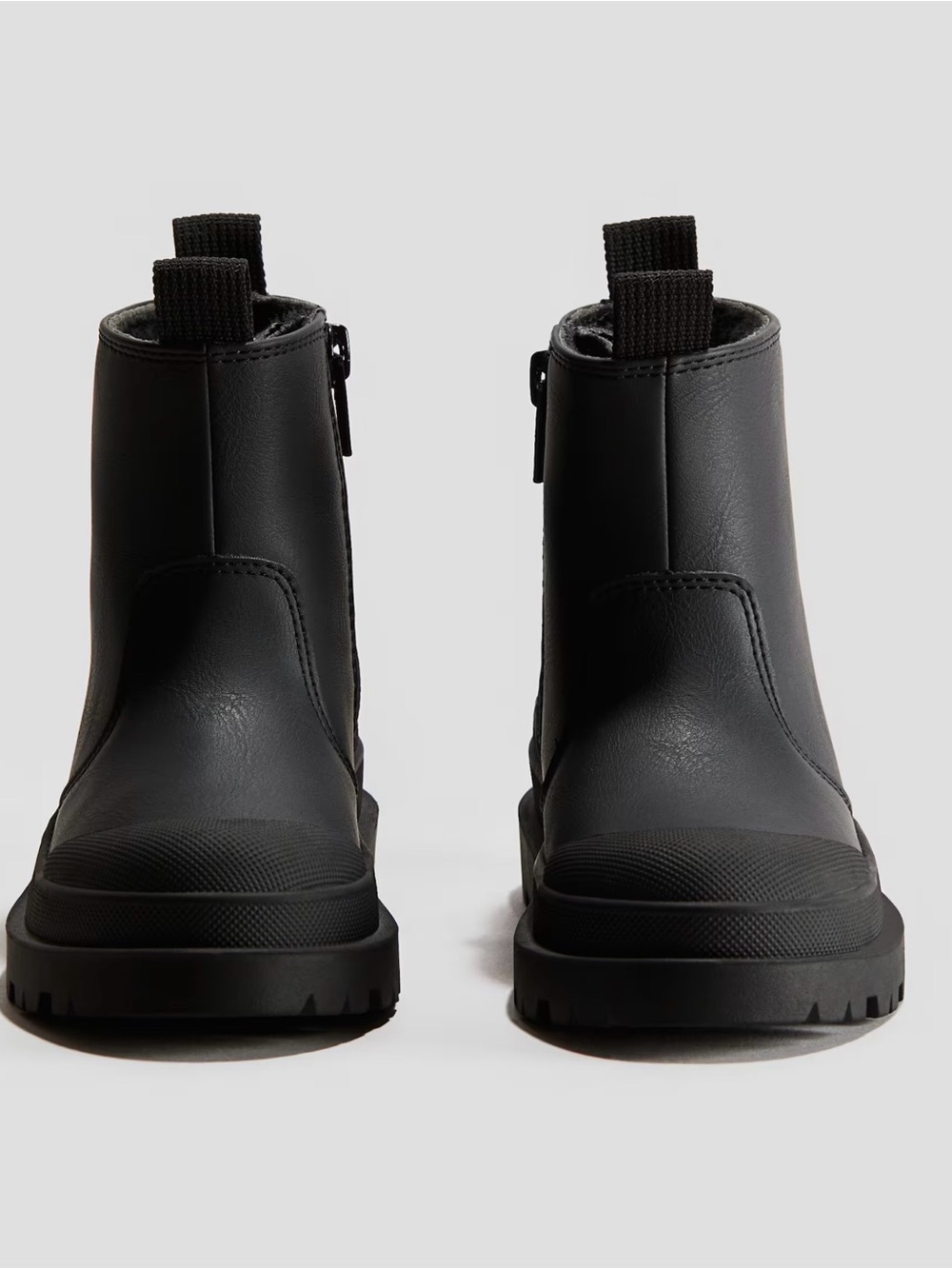 H&M Black Kid’s Chelsea-Style Rain Boots Size 12.5